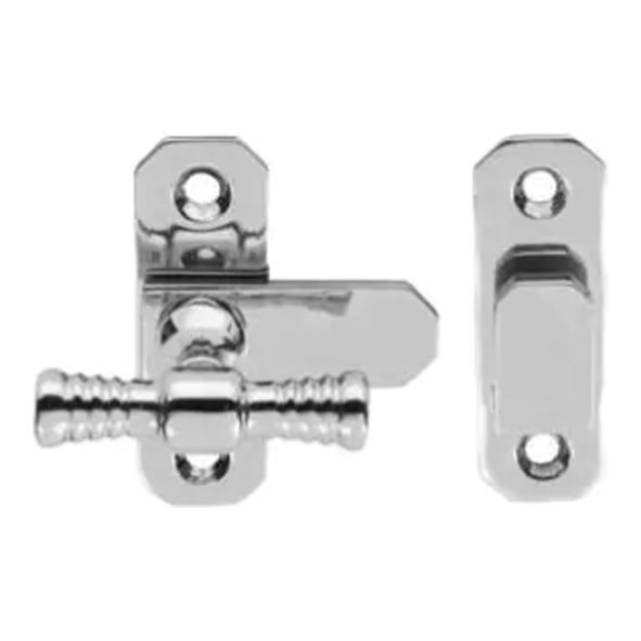 WF13CP  57 x 19mm  Polished Chrome  Carlisle Brass Shutter Fastener