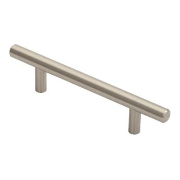 FTD445ASN • 96 x 156 x 35mm • Satin Nickel • Fingertip Design Pedestal 12mm Ø Cabinet Pull Handle