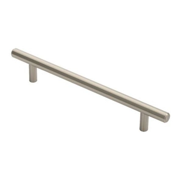 FTD445CSN  160 x 220 x 35mm  Satin Nickel  Fingertip Design Pedestal 12mm  Cabinet Pull Handle