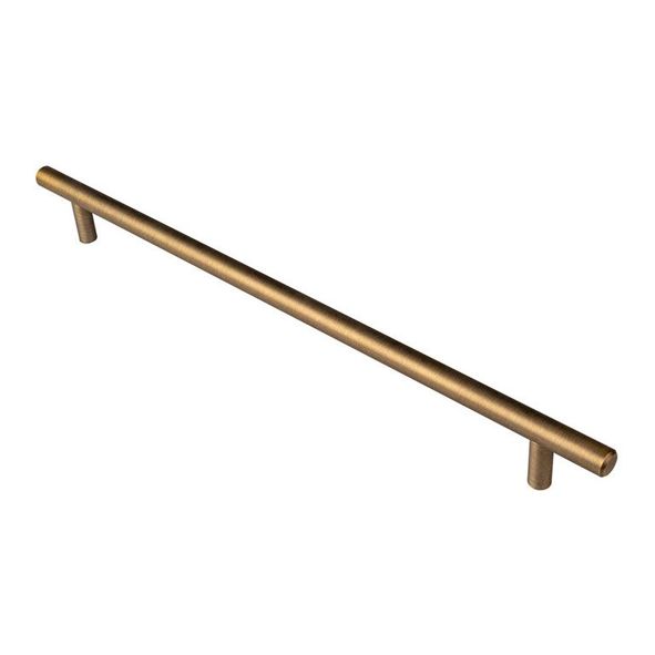 FTD445FAB • 288 x 348 x 35mm • Antique Brass Effect • Fingertip Design Pedestal 12mm Ø Cabinet Pull Handle