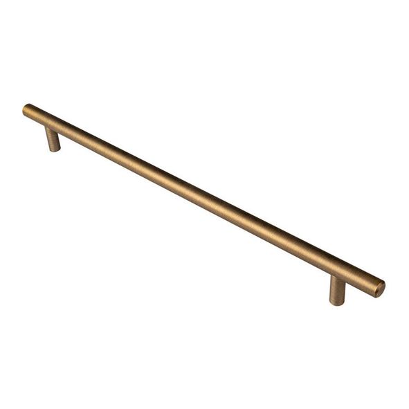 FTD445FAB  288 x 348 x 35mm  Antique Brass Effect  Fingertip Design Pedestal 12mm  Cabinet Pull Handle