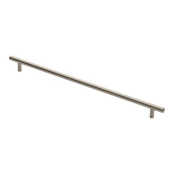 FTD445HSN • 384 x 444 x 35mm • Satin Nickel • Fingertip Design Pedestal 12mm Ø Cabinet Pull Handle