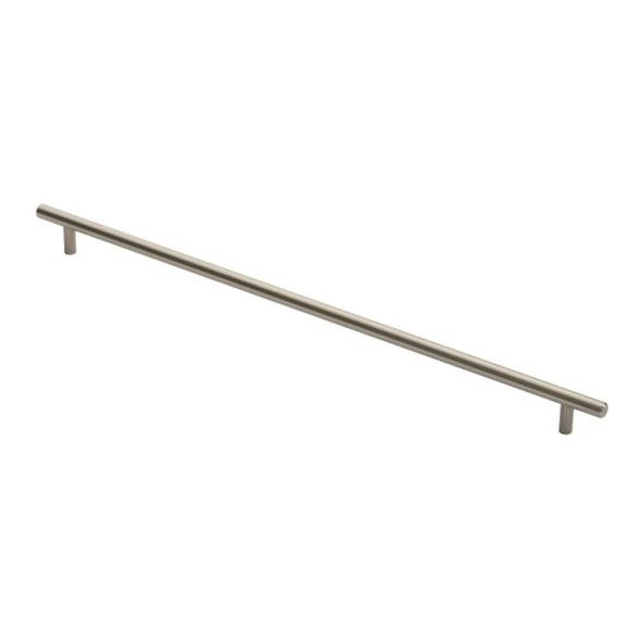 FTD445JSN • 448 x 508 x 35mm • Satin Nickel • Fingertip Design Pedestal 12mm Ø Cabinet Pull Handle