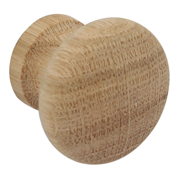 195.75.401  34 x 22 x 28mm  Unfinished Oak  Unfinished Timber Cabinet Knob