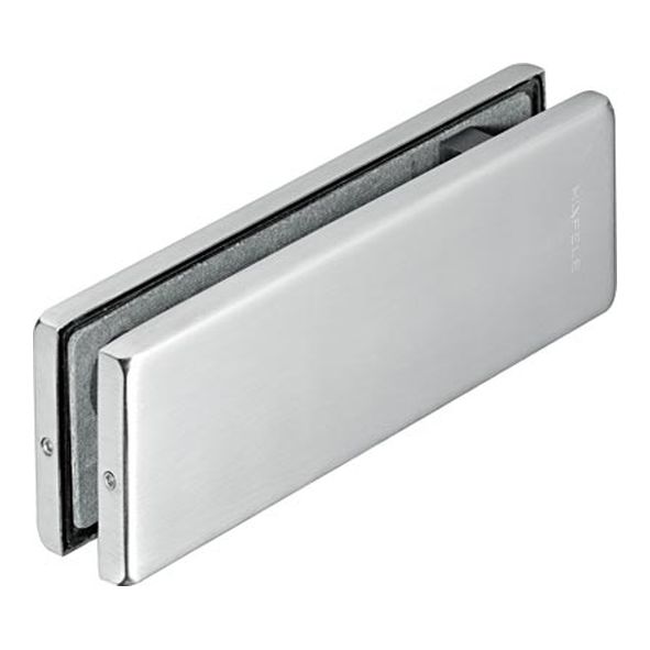 981.00.000 • Satin Stainless • Patch Fitting Bottom Pivot Receiver For Door