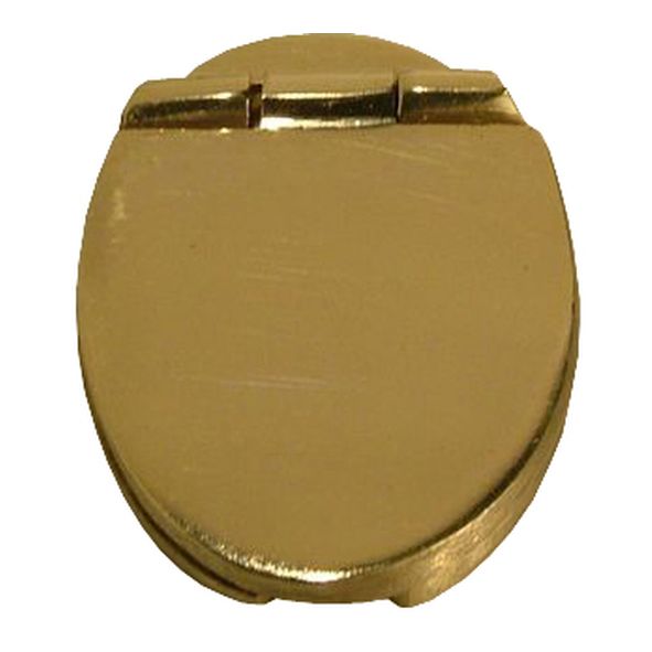 ESC008PBL  For Standard Lock  Polished Brass  Stratfield Covered Escutcheon