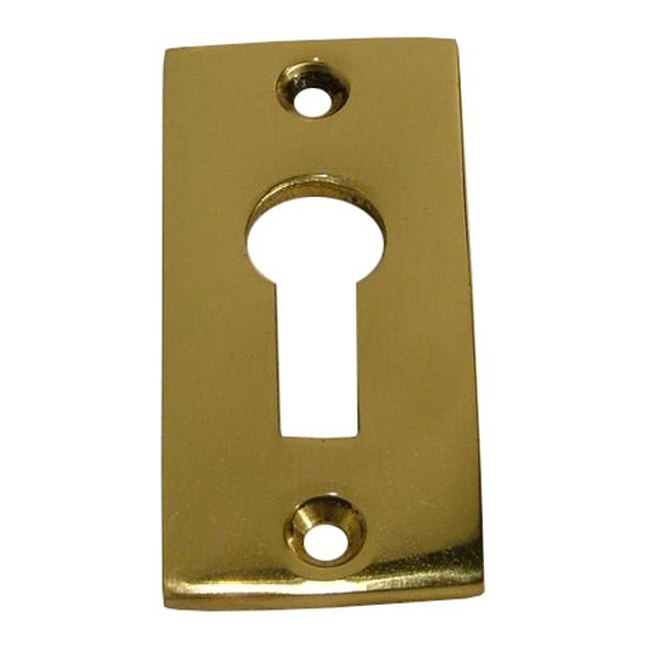 ESC071PBL  For Standard Lock  Polished Brass  Berkeley Open Escutcheon