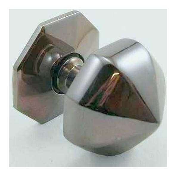 FCK001-067-RBMA • 67mm Rose x 67mm Knob • Solid Bronze • Churchill Heavy Centre Door Knob