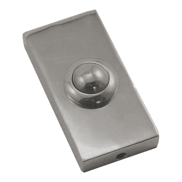 FBP035SCPP-072  072 x 036mm  Satin Chrome  Heavy Cast Bell Push