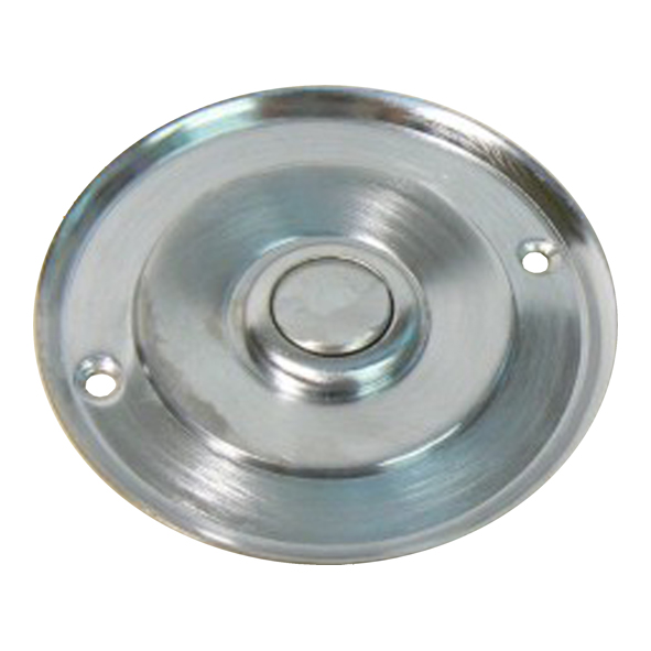 FBP030SCP-066  066mm  Satin Chrome  Round Bell Push