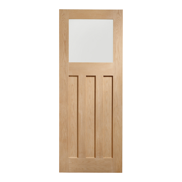 XL Joinery Internal Oak DX Pre-Finished Doors [Obscure Glass]