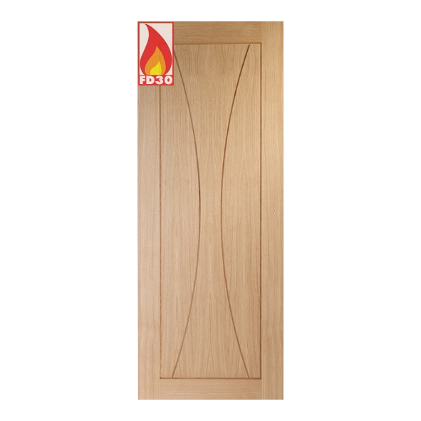 INTOVER33-FD  1981 x 838 x 44mm [33]  Internal Unfinished Oak Verona FD30 Fire Door