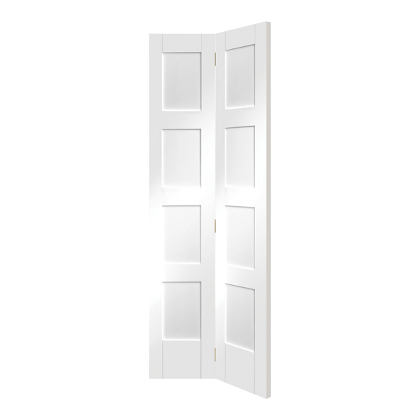 XL Joinery Internal White Primed Shaker Bi-Fold Doors