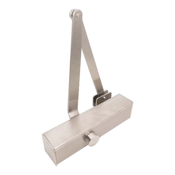 4800-PSS  Polished Stainless  Designer EN 3 to EN 4 Cam Action Overhead Door Closer