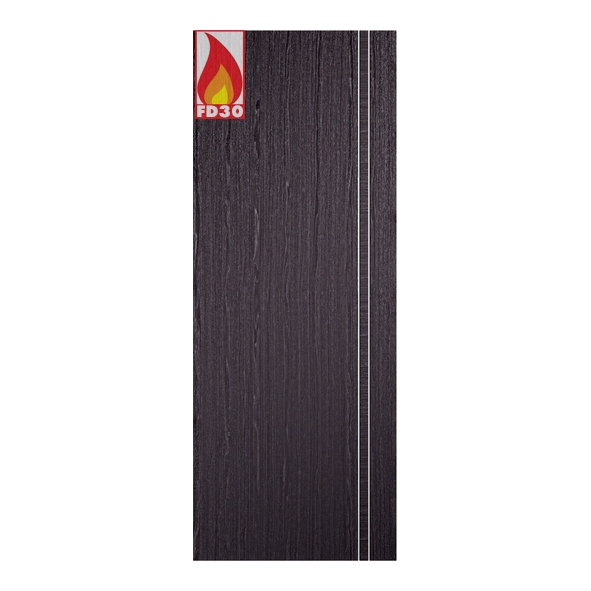 ASHZANFC30  1981 x 762 x 44mm [30]  LPD Internal Prefinished Ash Grey Zanzibar FD30 Fire Door