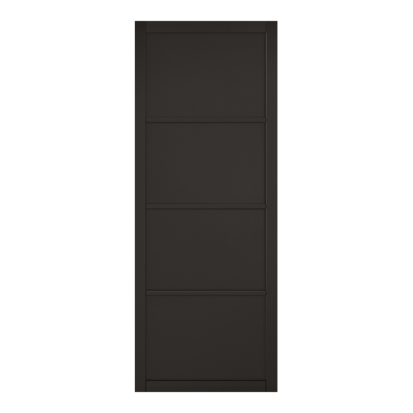 LPD Internal Black Primed Soho 4P Doors