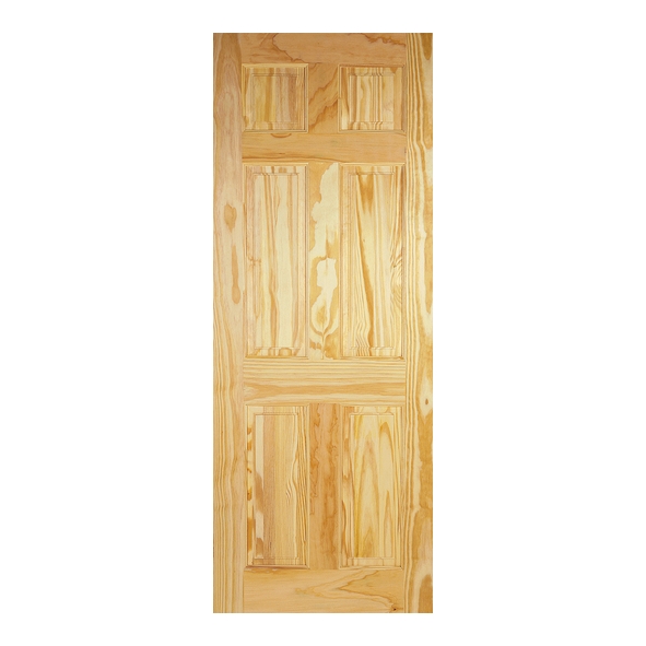 LPD Internal Clear Pine 6 Panel Doors