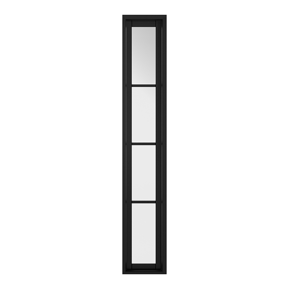 LPD Internal Black Primed Soho Demi Panels [Clear Glass]