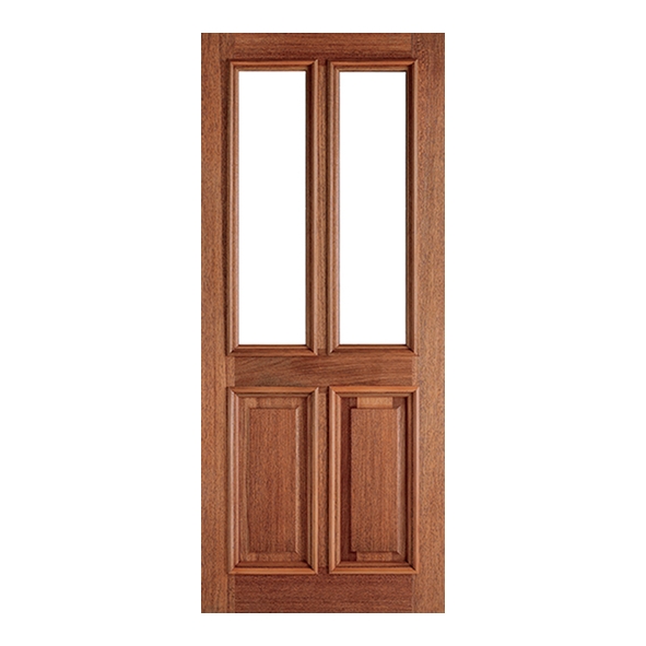 LPD External Hardwood M&T Derby Raised Moulding 1 Side Doors [Unglazed]