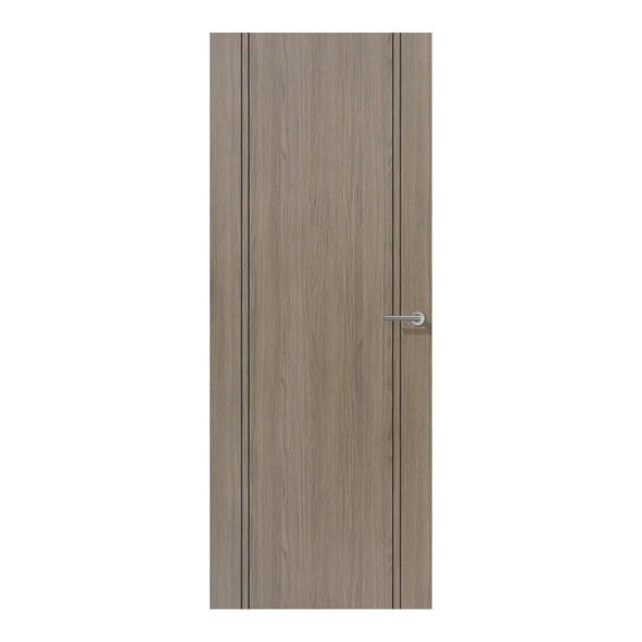 LPD Internal Prefinished Light Grey Laminate Monaco Doors