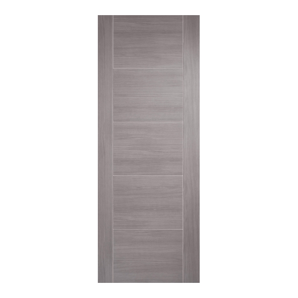 LPD Internal Prefinished Light Grey Laminate Vancouver Doors