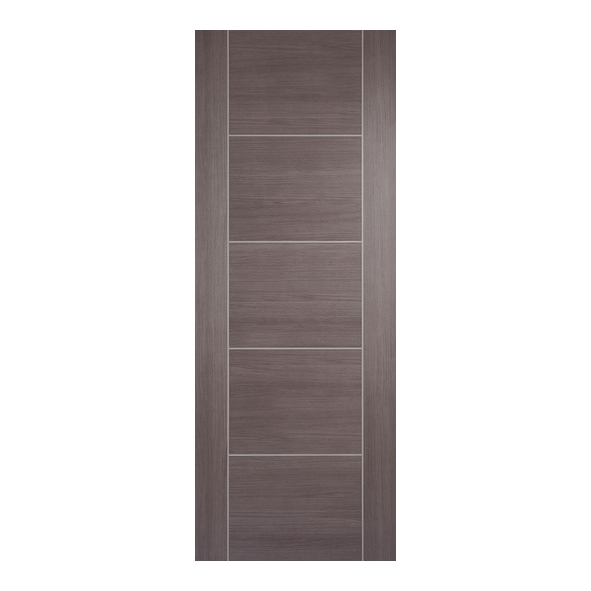 LPD Internal Prefinished Medium Grey Laminate Vancouver Doors