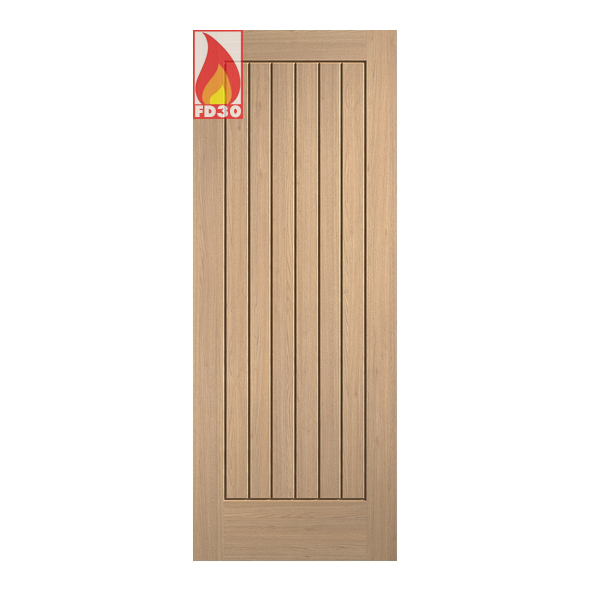 PFOCOTS826  2040 x 826 x 40mm  LPD Internal Prefinished Oak Cotswold Door