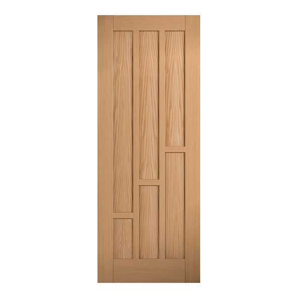 LPD Internal Unfinished Oak Coventry Doors