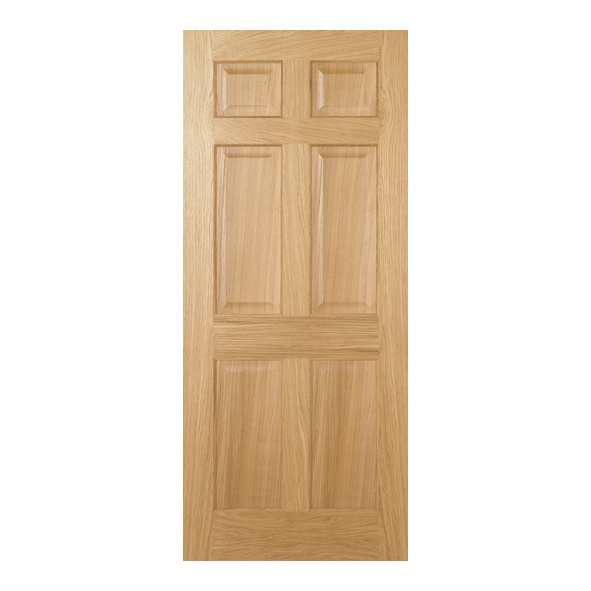 LPD Internal Prefinished Oak Regency 6 Panel Doors