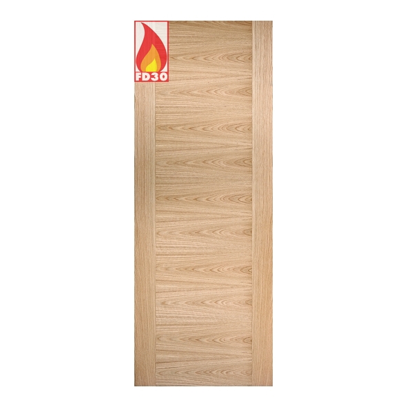 OSOFIAFC33  1981 x 838 x 44mm [33]  LPD Internal Prefinished Oak Sofia FD30 Fire Door