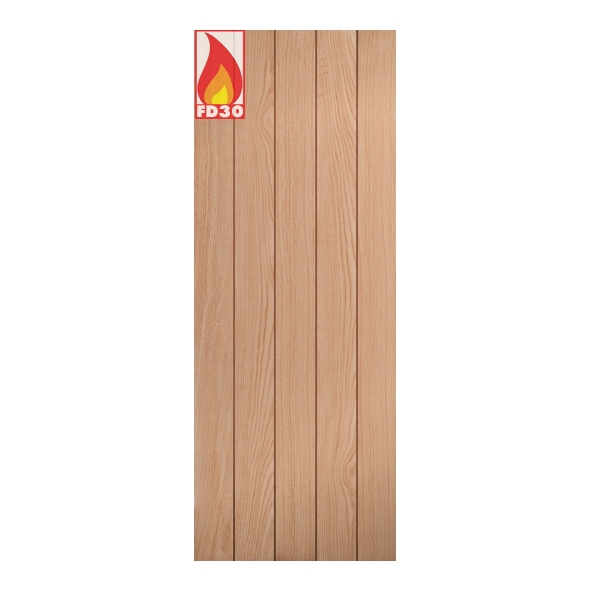 OWEXFC27  1981 x 686 x 44mm [27]  LPD Internal Unfinished Oak Wexford FD30 Fire Door