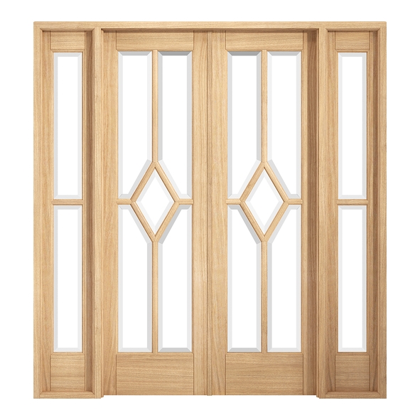 LPD Internal Prefinished Oak Reims Room Dividers