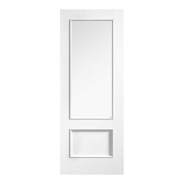 LPD Internal White Primed Murcia Doors [Clear Glass]