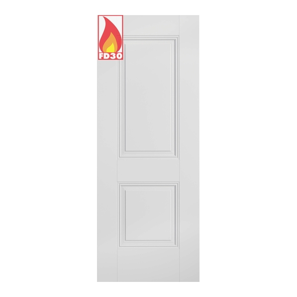 ARNWHIFC27  1981 x 686 x 44mm [27]  LPD Internal White Primed Plus Arnhem FD30 Fire Door