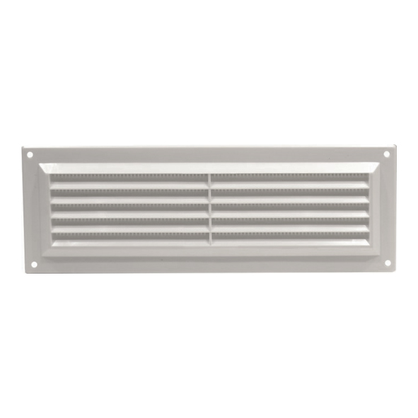 MH-923-02  260 x 090mm [4400mm]  White  Surface Fitting Plastic Louvre Ventilator