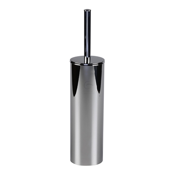 BR-BRUSH-PC � Polished Chrome � Heritage Brass Oxford Toilet Brush and Holder