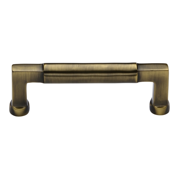 C0312 101-AT  101 x 117 x 40mm  Antique Brass  Heritage Brass Bauhaus Cabinet Pull Handle