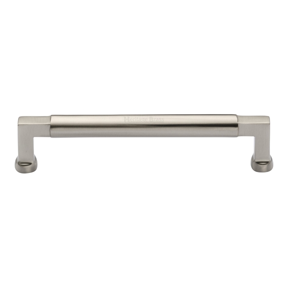 C0312 160-SN  160 x 176 x 40mm  Satin Nickel  Heritage Brass Bauhaus Cabinet Pull Handle