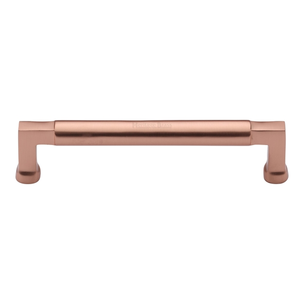 C0312 160-SRG  160 x 176 x 40mm  Satin Rose Gold  Heritage Brass Bauhaus Cabinet Pull Handle