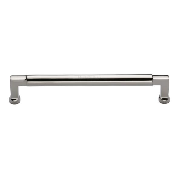 C0312 203-PNF  203 x 218 x 40mm  Polished Nickel  Heritage Brass Bauhaus Cabinet Pull Handle