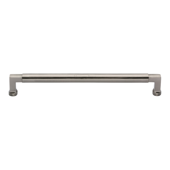 C0312 254-SN  254 x 269 x 40mm  Satin Nickel  Heritage Brass Bauhaus Cabinet Pull Handle