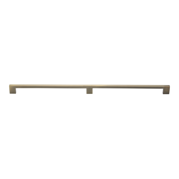 C0337 480-AT  480 [240x240] x 500 x 30mm  Antique Brass  Heritage Brass Metro Cabinet Pull Handle