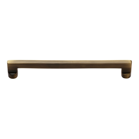 C0345 203-AT  203 x 222 x 35mm  Antique Brass  Heritage Brass Trident Cabinet Pull Handle