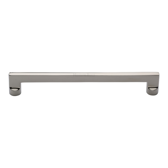 C0345 203-PNF  203 x 222 x 35mm  Polished Nickel  Heritage Brass Trident Cabinet Pull Handle