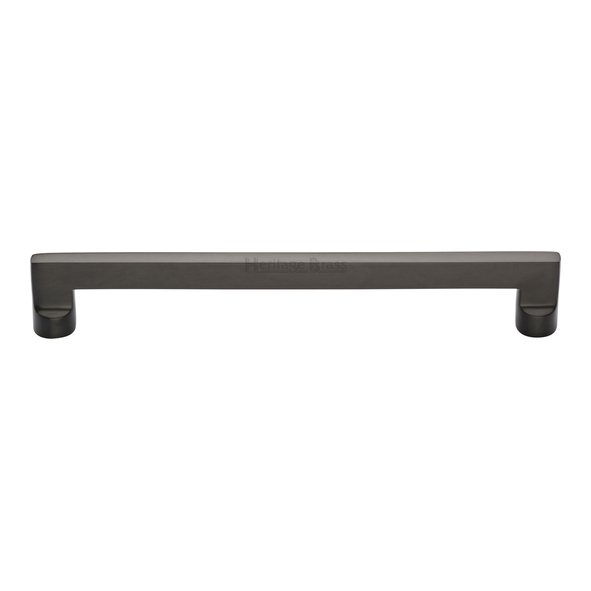 C0345 256-MB  256 x 273 x 35mm  Matt Bronze  Heritage Brass Trident Cabinet Pull Handle