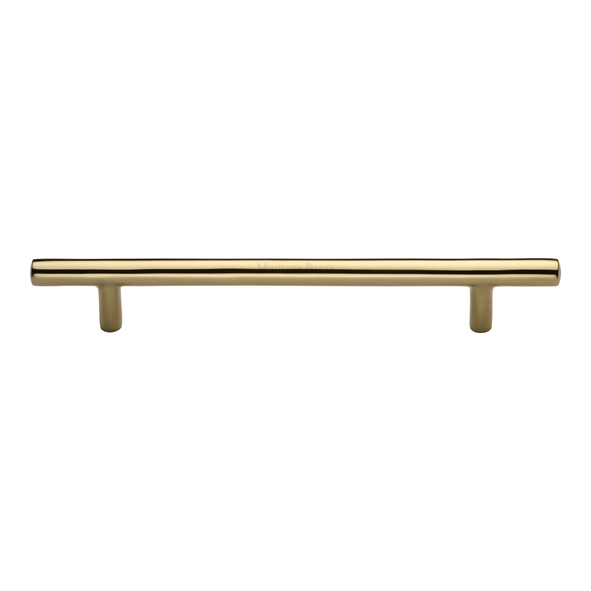 C0361 160-PB  160 x 224 x 32mm  Polished Brass  Heritage Brass Pedestal 11mm  Cabinet Pull Handle
