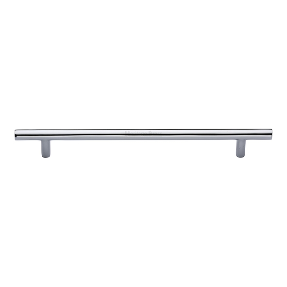 C0361 203-PC  203 x 267 x 32mm  Polished Chrome  Heritage Brass Pedestal 11mm  Cabinet Pull Handle
