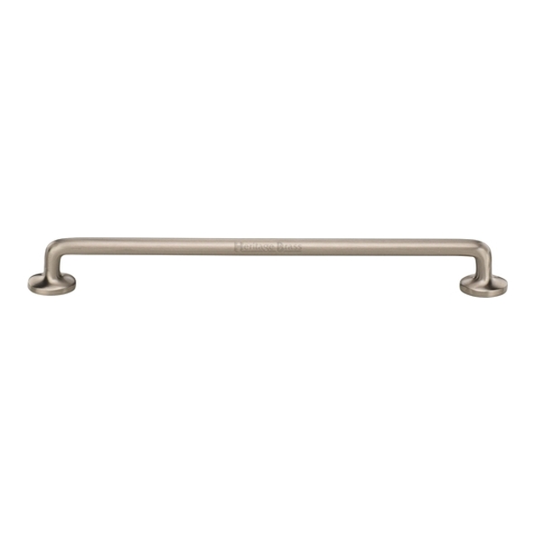 C0376 256-SN  256 x 283 x 32mm  Satin Nickel  Heritage Brass Traditional Cabinet Pull Handle