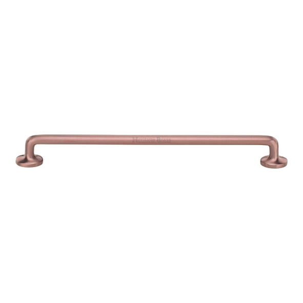 C0376 256-SRG  256 x 283 x 32mm  Satin Rose Gold  Heritage Brass Traditional Cabinet Pull Handle