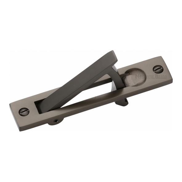 C1165-MB • Matt Bronze • Traditional Pocket Door End Pull Handle